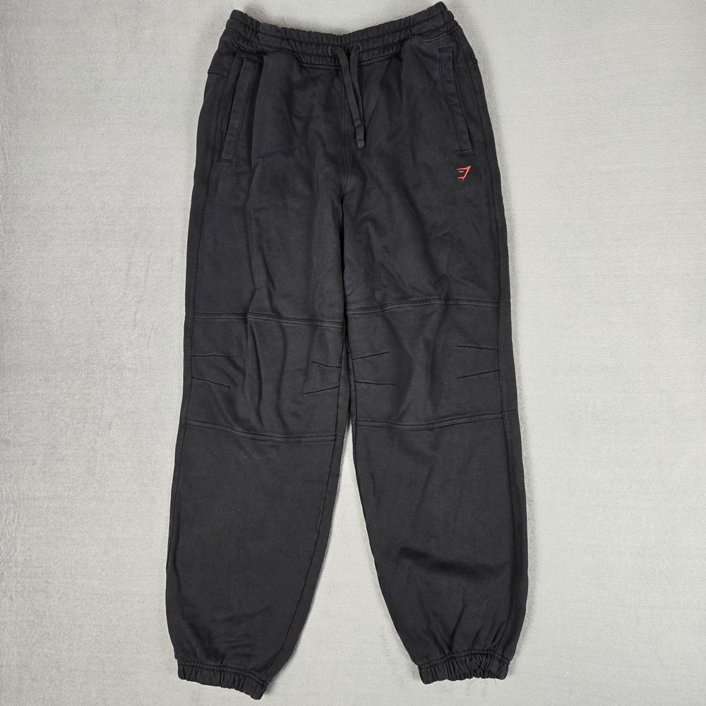 Gymshark Preimum Heavyweight Joggers Mens Medium Gym Workout Sweatpants Logo